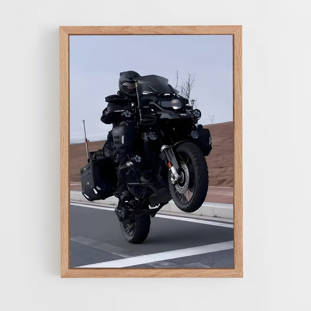 Poster Roues à l'Asphalte – affiche BMW Motorrad (vue 4)
